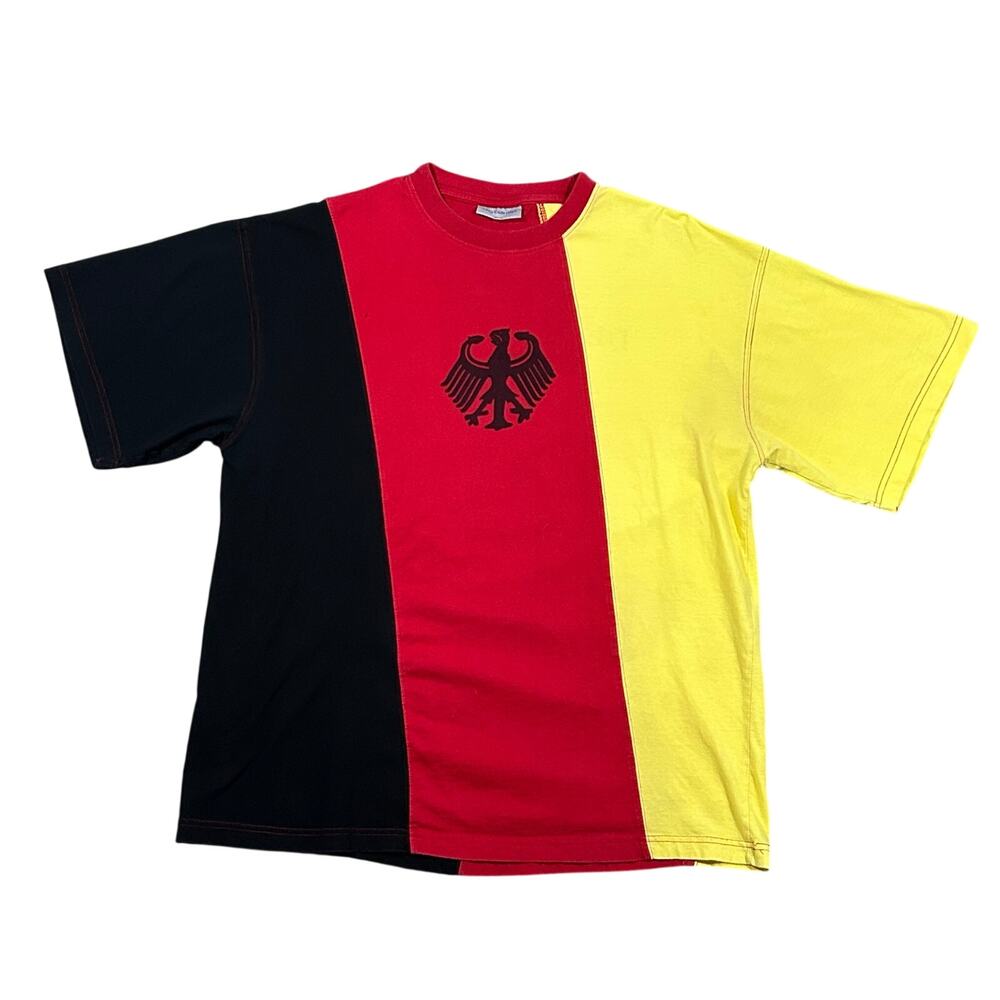 Vintage German Flag T-Shirt Men’s XL Germany Duetschland Tee European